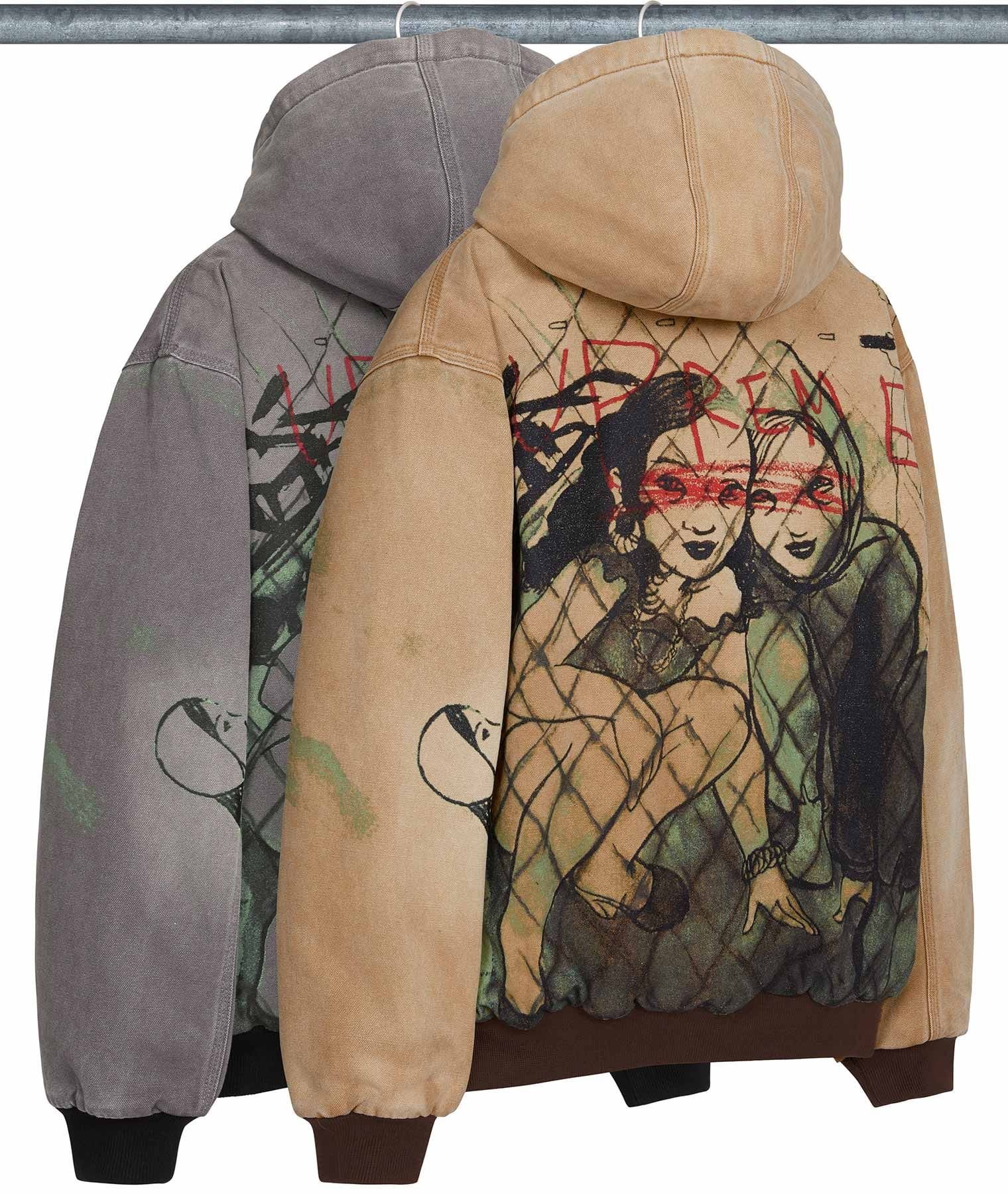 Supreme/Rita Ackermann Hooded Work Jacket